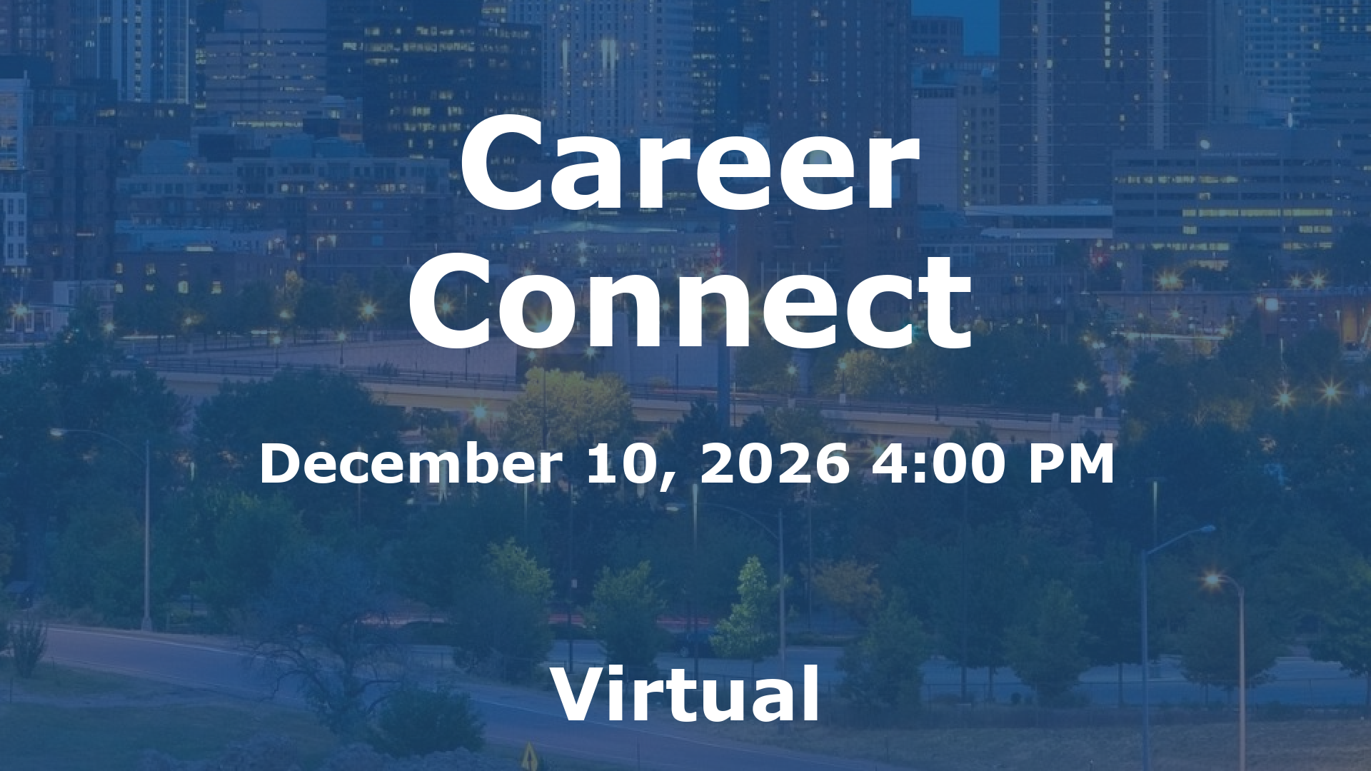 Career Connect event image